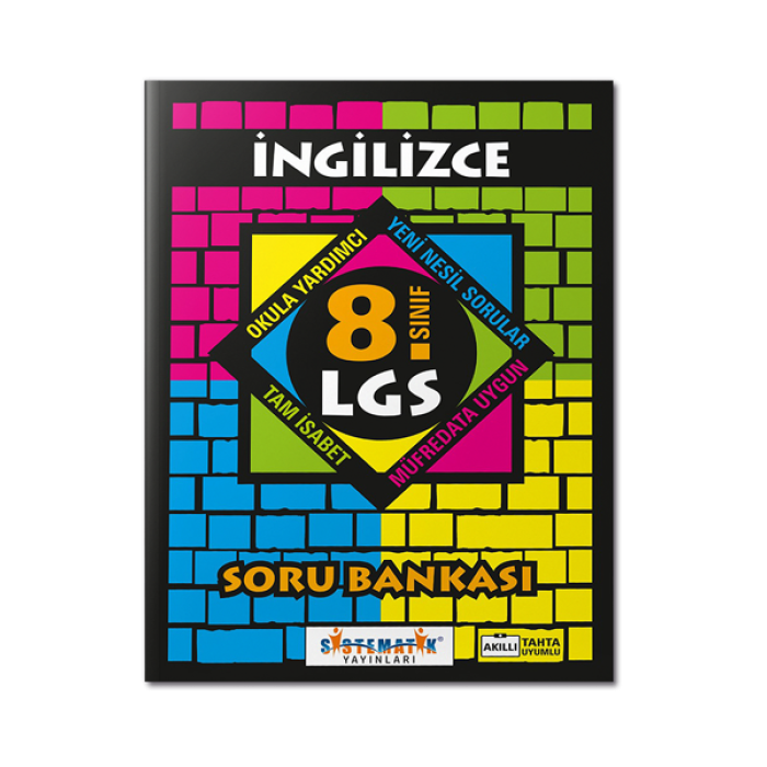 8.Sınıf İngilizce Soru Bankası Sistematik Yayınları