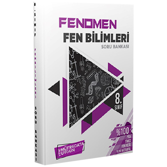 FENOMEN LGS 8. Sınıf Yeni Nesil Fen Bilimleri Soru Bankası Referans Yayınları