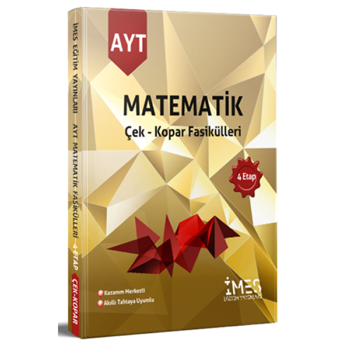 2021 AYT Matematik Çek Kopar Fasikülleri 4 Etap İMES Eğitim Yayınları