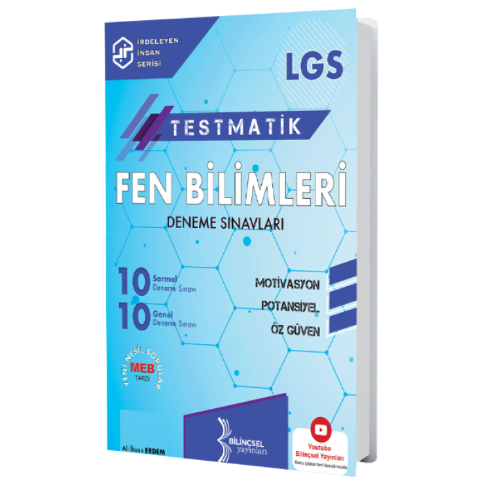 LGS Testmatik Fen Bilimleri Deneme Sınavları Bilinçsel Yayınları