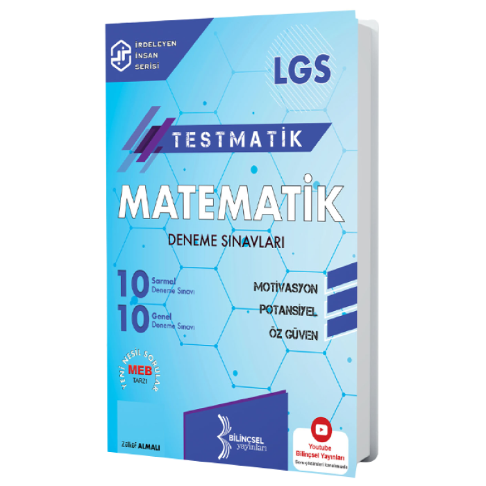 LGS Testmatik Matematik Deneme Sınavları Bilinçsel Yayınları