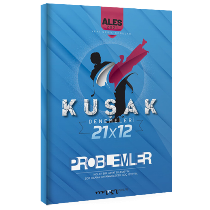 2021 ALES Yeni Nesil Kolaydan Zora 21x12 Problemler Kuşak Deneme Marka Yayınları