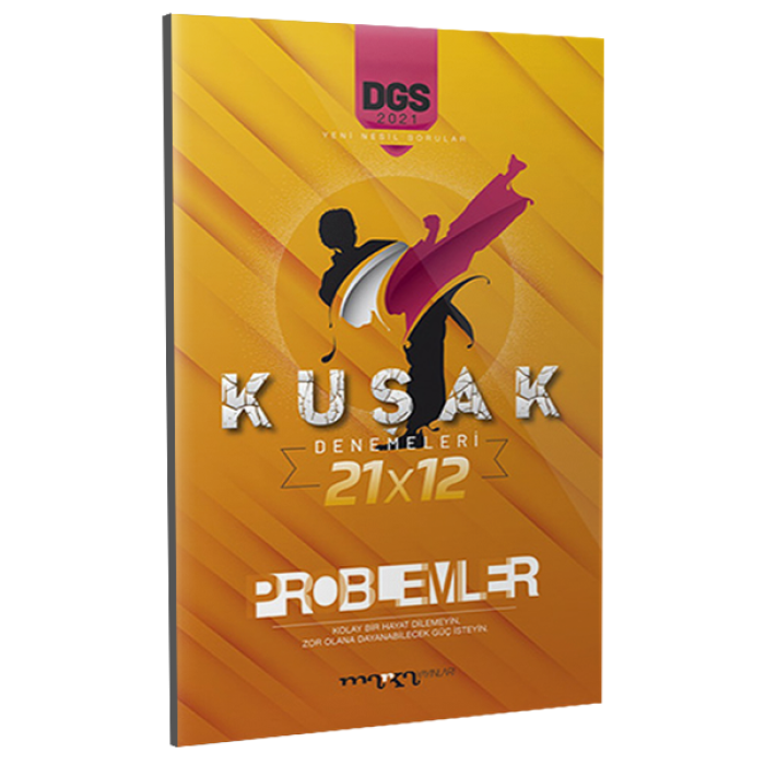 2021 DGS Yeni Nesil Kolaydan Zora 21x12 Problemler Kuşak Deneme Marka Yayınları