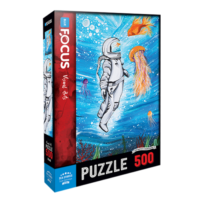 500 Parça - Sea Stories Deniz Öyküleri Blue Focus Games