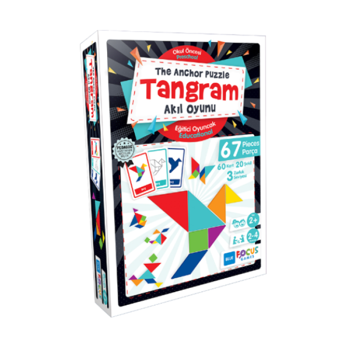 Tangram - The Anchor Puzzle Blue Focus Games