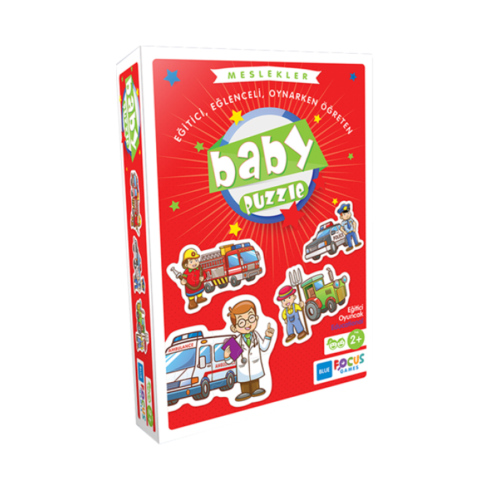 Baby Puzzle - Meslekler Blue Focus Games