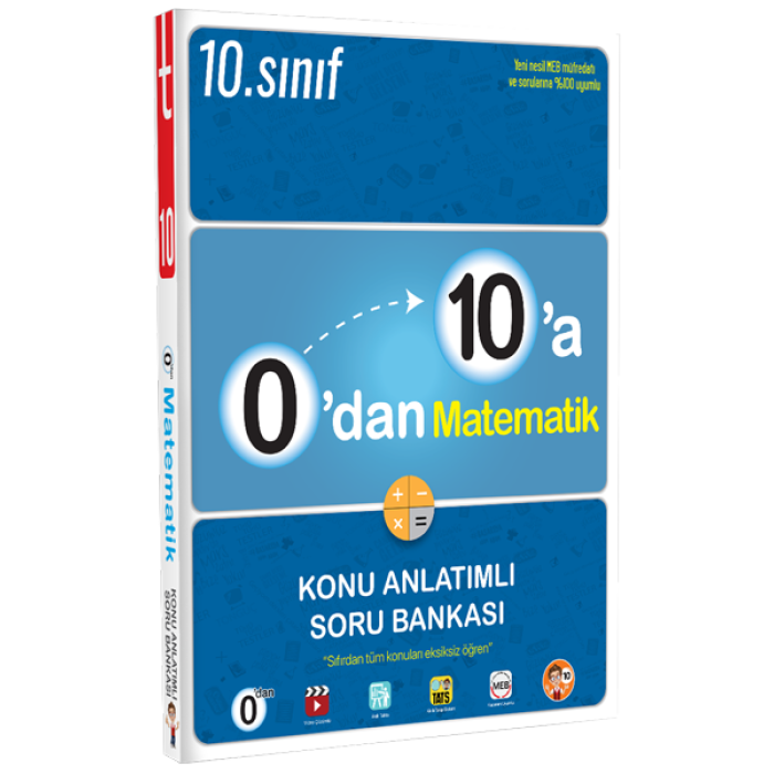 0dan 10a Matematik Konu Anlatımlı Soru Bankası