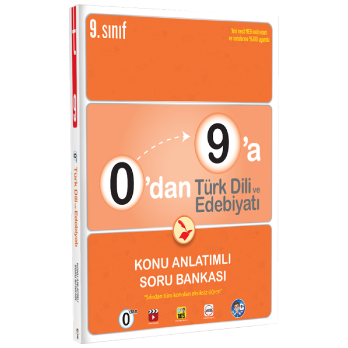 0dan 9a Türk Dili ve Edebiyatı Konu Anlatımlı Soru Bankası