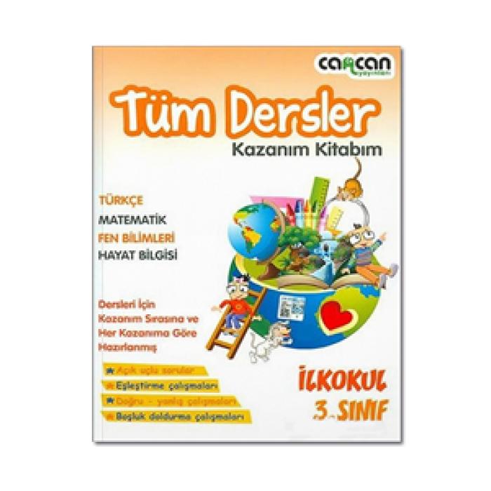 3. Sınıf Tüm Dersler Kazanım Kitabım Cancan Yayınları