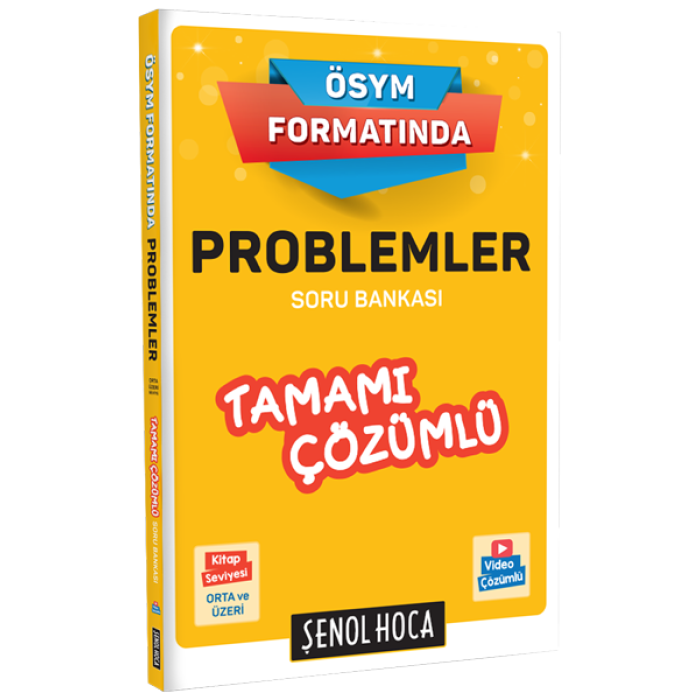 ÖSYM Formatında Problemler Tamamı Çözümlü Soru Bankası