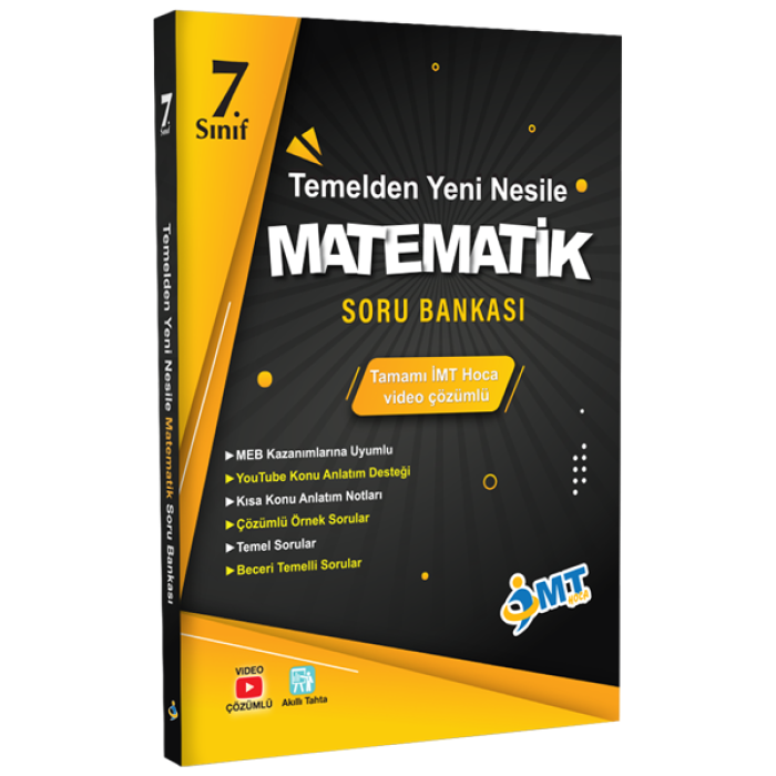 7. Sınıf İMT Matematik Temelden Yeni Nesile Soru Bankası