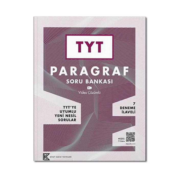 TYT Paragraf Soru Bankası Kitap Vadisi