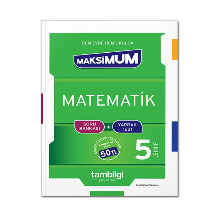 5. Sınıf Matematik Soru Bankası + Yaprak Test Tambilgi Yayınları