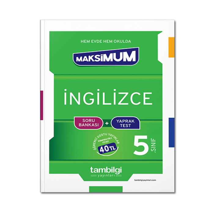 5. Sınıf İngilizce Soru Bankası + Yaprak TestTambilgi Yayınları