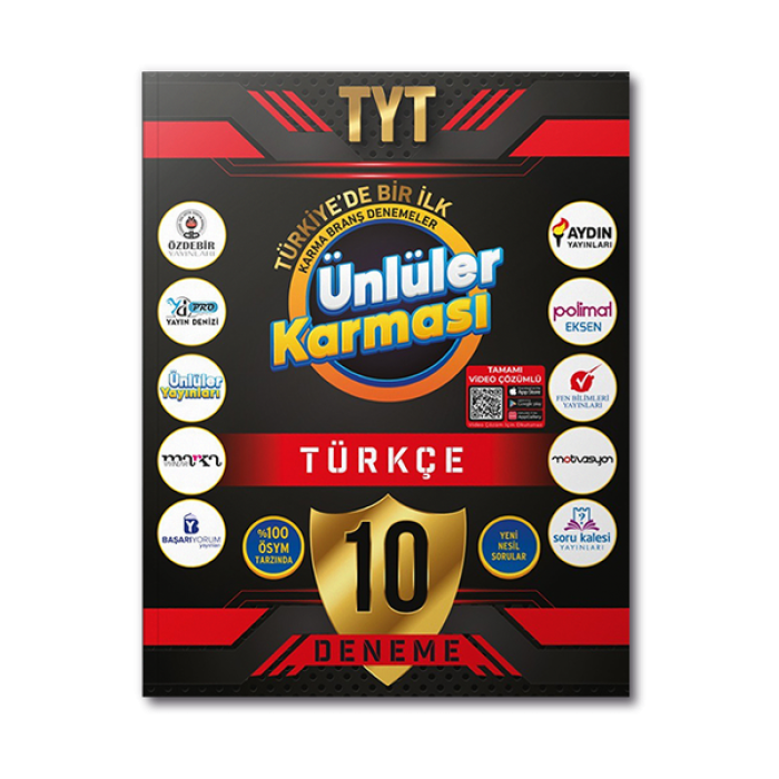 TYT Türkçe 10 Karma Deneme Ünlüler Karması