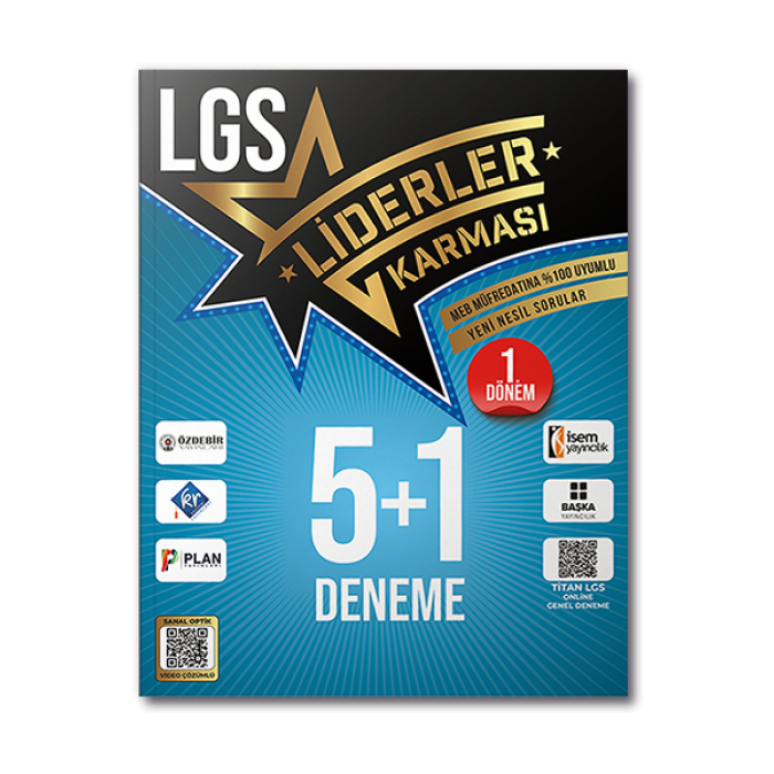 LGS 1.Dönem 5+1 Deneme Seti Liderler Karması