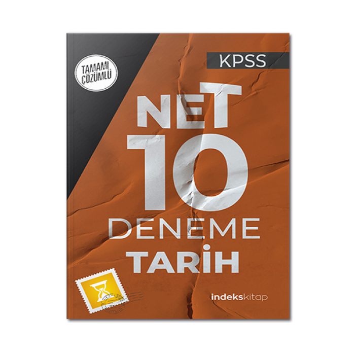 KPSS Tarih Net 10 Deneme Çözümlü İndeks Akademi Yayıncılık