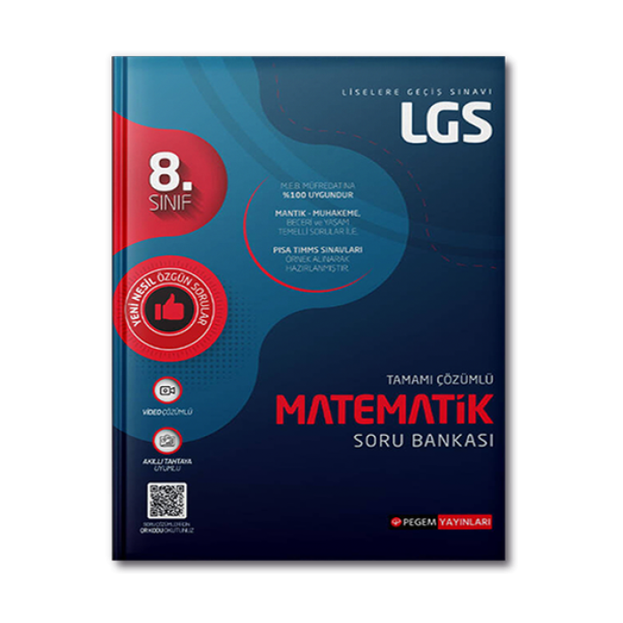 LGS Matematik Tamamı Çözümlü Soru Bankası