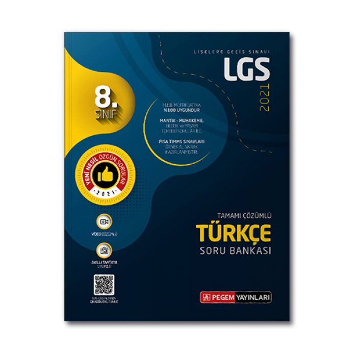 LGS Türkçe Tamamı Çözümlü Soru Bankası