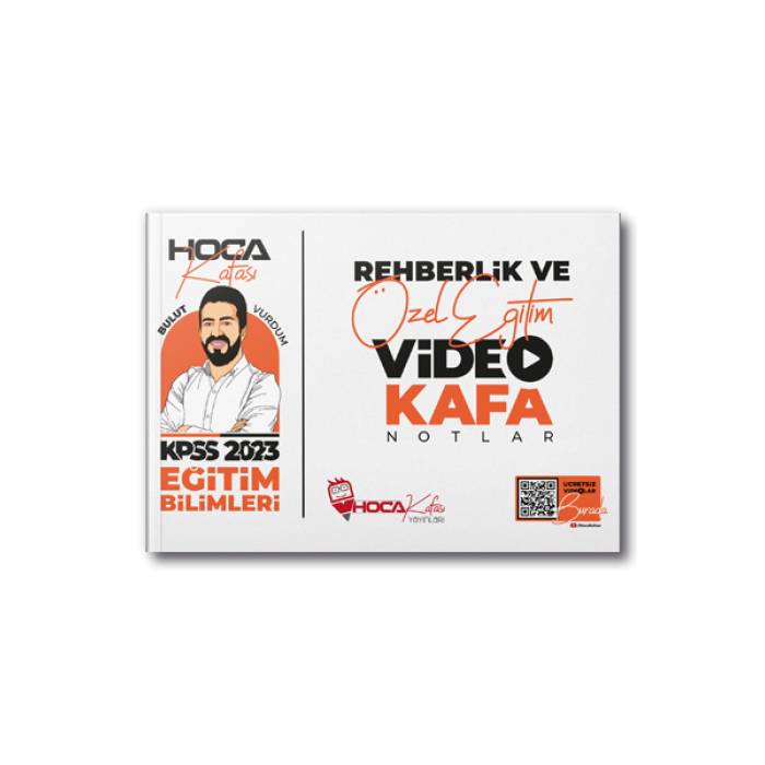 Rehberlik Ve Özel Eğitim Video Kafa Notlar 2023 Hoca Kafası Yayınları