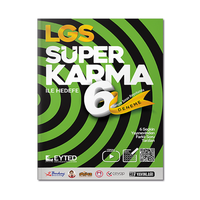 8. Sınıf LGS Süper Karma 6lı Deneme Seti Eyted Yayınları