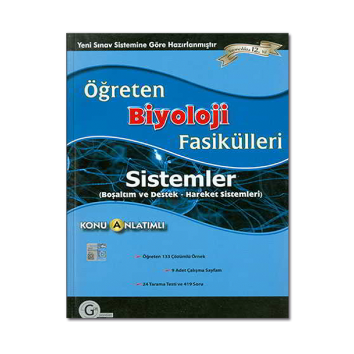 Öğreten Biyoloji Fasikülleri Sistemler Boşaltım ve Hareket Sistemleri Gür Yayınları