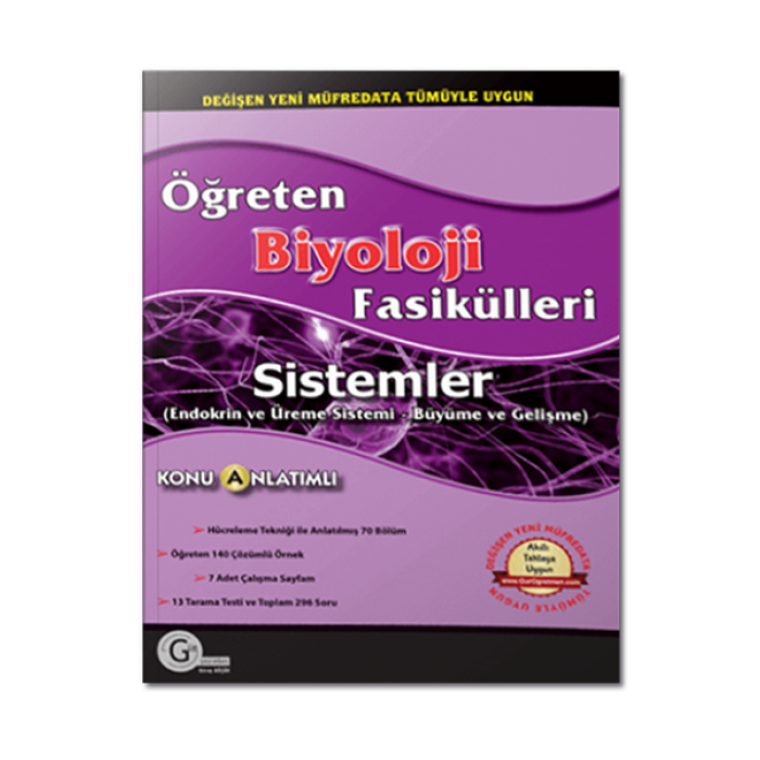 Öğreten Biyoloji Fasikülleri Sistemler Gür Yayınları