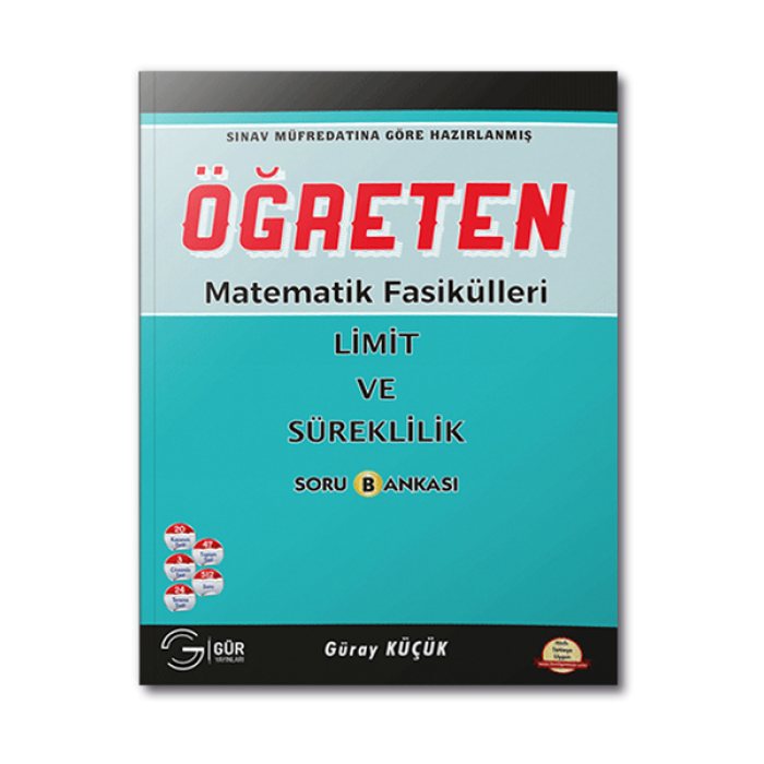 Öğreten Matematik Fasikülleri Limit ve Süreklilik Soru Bankası Gür Yayınları