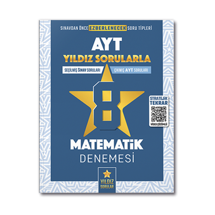 AYT Matematik 8 Deneme Yıldız Sorular Yayınları