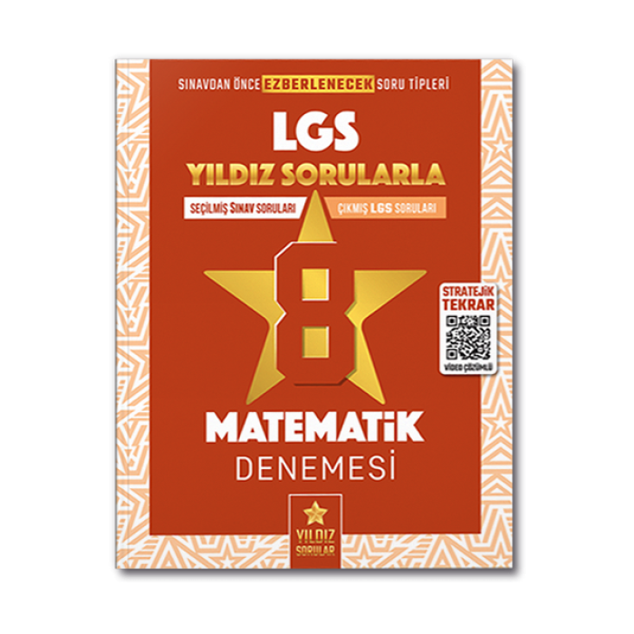 8. Sınıf LGS Matematik 8 Deneme Yıldız Sorular Yayınları