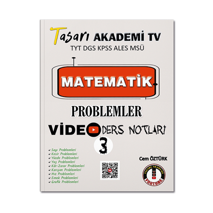 TYT DGS KPSS ALES MSÜ Matematik Sayılar Video Ders Notları Tasarı Eğitim Yayınları