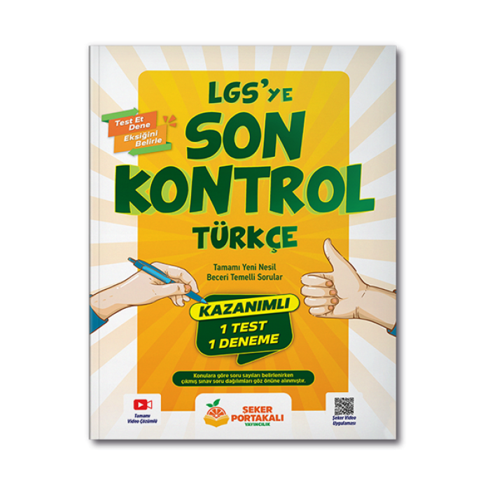 LGSye Son Kontrol Türkçe Şeker Portakalı