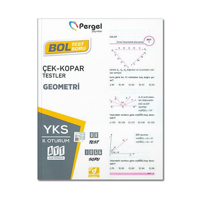 AYT İkinci Oturum Geometri Yaprak Test Pergel Yayınları