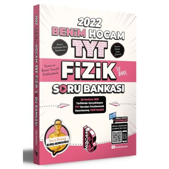 Benim Hocam Yayınları 2022 TYT Fizik Soru Bankası