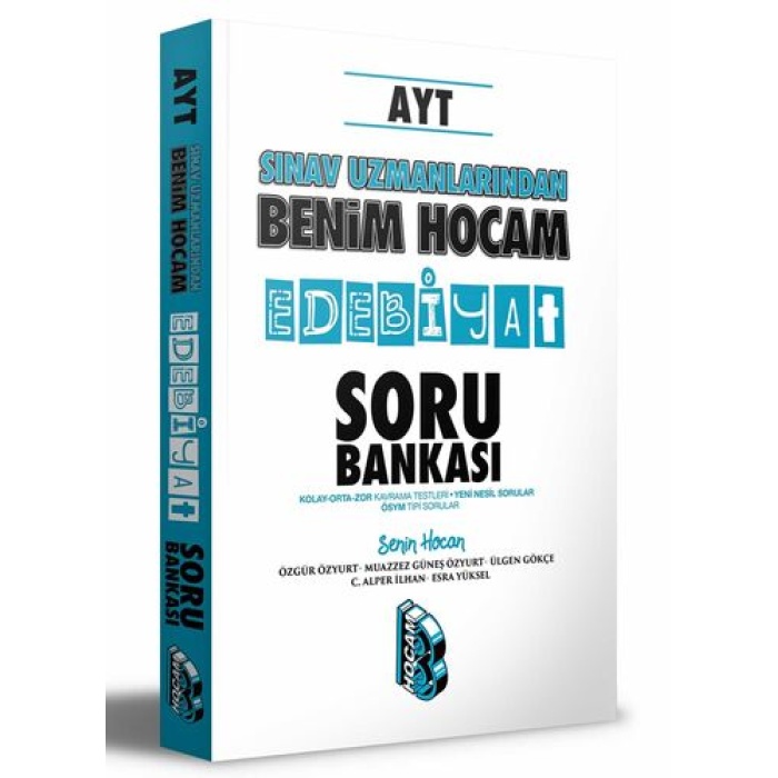 Benim Hocam Yayınları AYT Sınav Uzmanlarından Edebiyat Soru Bankası