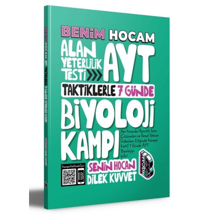 Benim Hocam Yayınları AYT 7 Günde Biyoloji Kampı