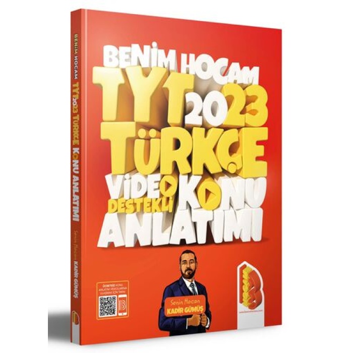 Benim Hocam Yayınları 2023 TYT Türkçe Video Destekli Konu Anlatımı