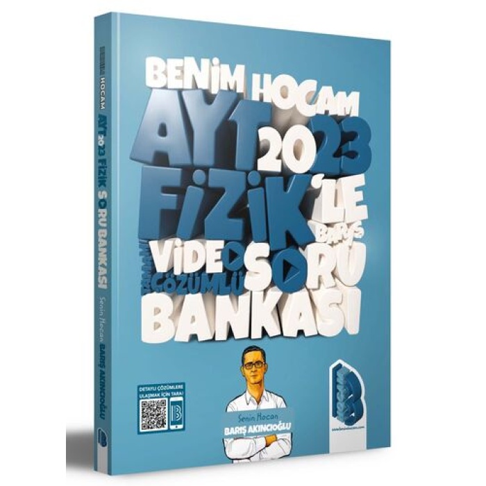 Benim Hocam Yayınları 2023 AYT Fizik Tamamı Video Çözümlü Soru Bankası