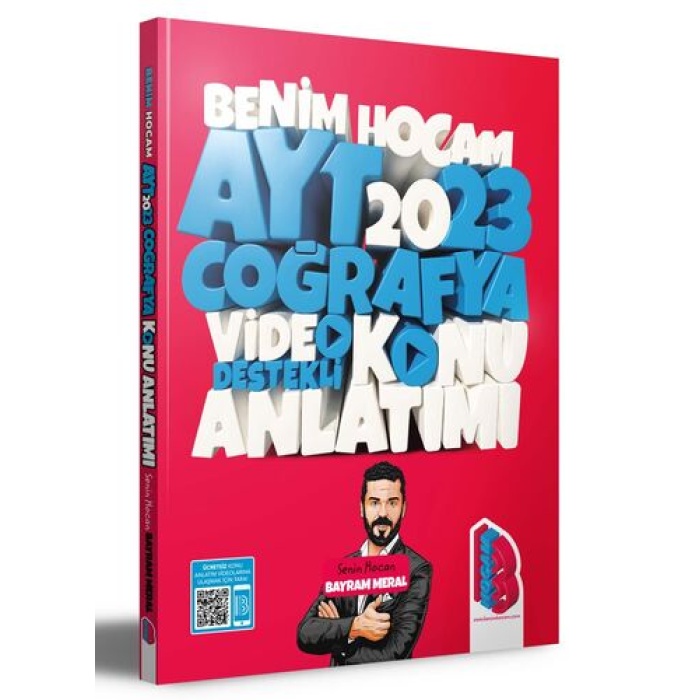 Benim Hocam Yayınları 2023 AYT Coğrafya Video Destekli Konu Anlatımı