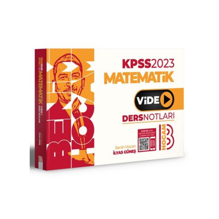 Benim Hocam Yayınları 2023 KPSS Matematik Video Ders Notları