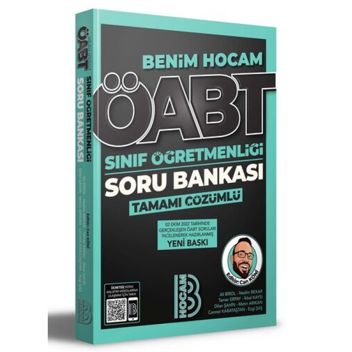 Benim Hocam Yayınları 2023 ÖABT Sınıf Öğretmenliği Tamamı Çözümlü Soru Bankası