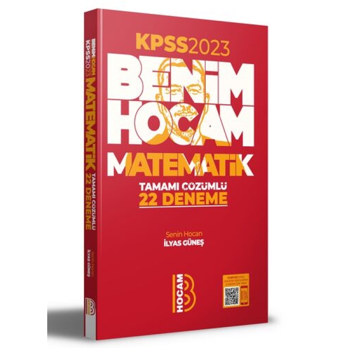 Benim Hocam Yayınları 2023 KPSS Matematik Tamamı Çözümlü 22 Deneme
