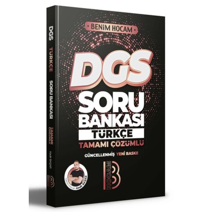 Benim Hocam Yayınları 2023 DGS Türkçe Tamamı Çözümlü Soru Bankası
