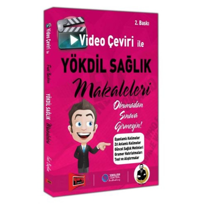 Yargı Yayınları Video Çeviri İle YÖKDİL SAĞLIK Makaleleri 2. Baskı