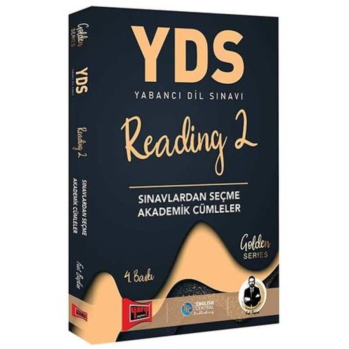 Yargı Yayınları YDS Reading 2 Sınavlardan Seçme Akademik Cümleler
