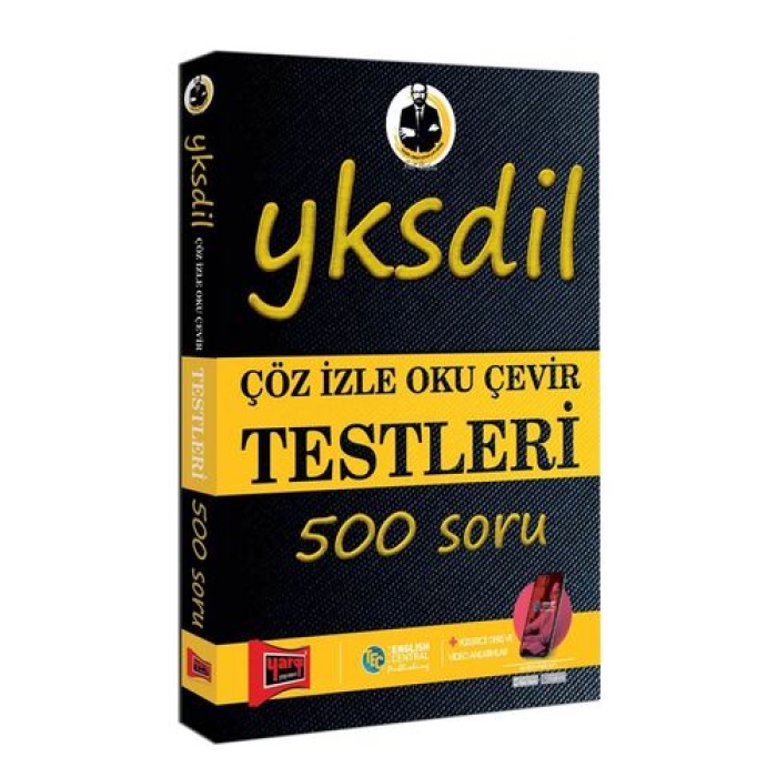 Yargı Yayınları YKSDİL Çöz İzle Oku Çevir Testleri 500 Soru