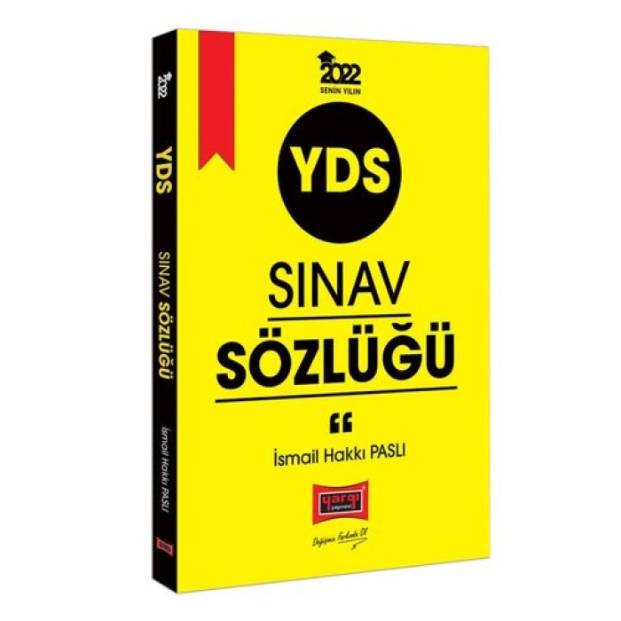 Yargı Yayınları 2022 YDS Sınav Sözlüğü
