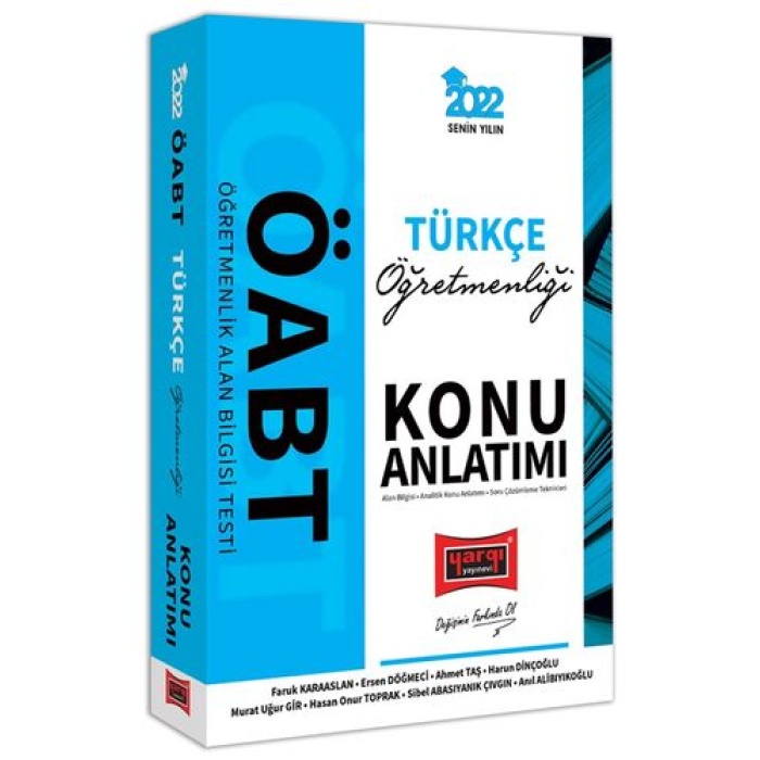 Yargı Yayınları 2022 ÖABT Türkçe Öğretmenliği Konu Anlatımı