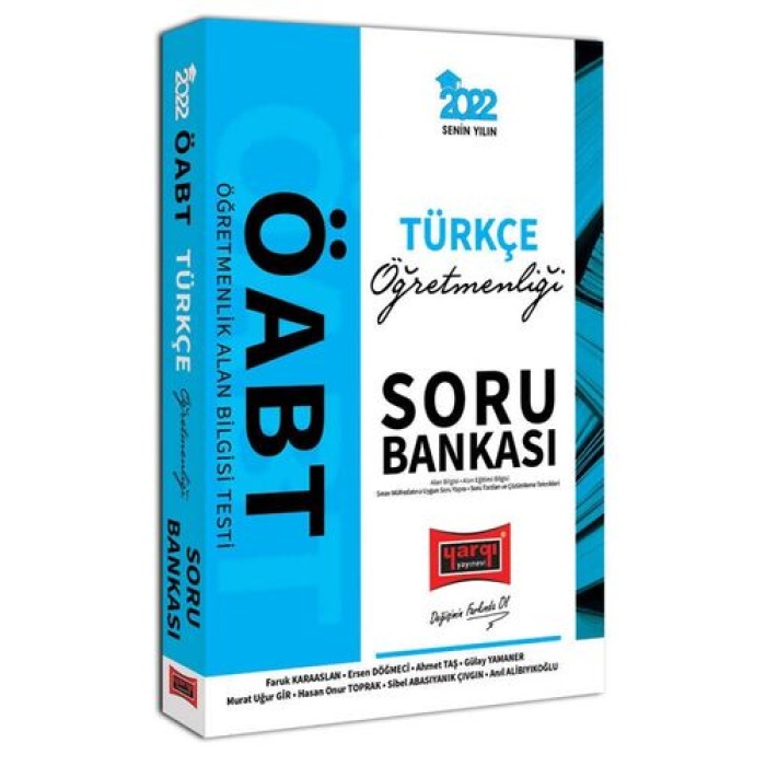 Yargı Yayınları 2022 ÖABT Türkçe Öğretmenliği Soru Bankası