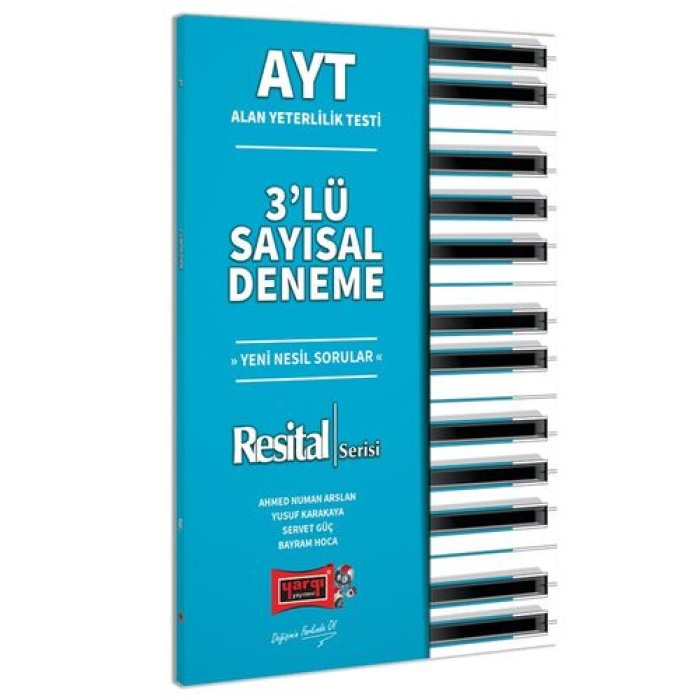 Yargı Yayınları AYT Resital Serisi 3lü Sayısal Deneme